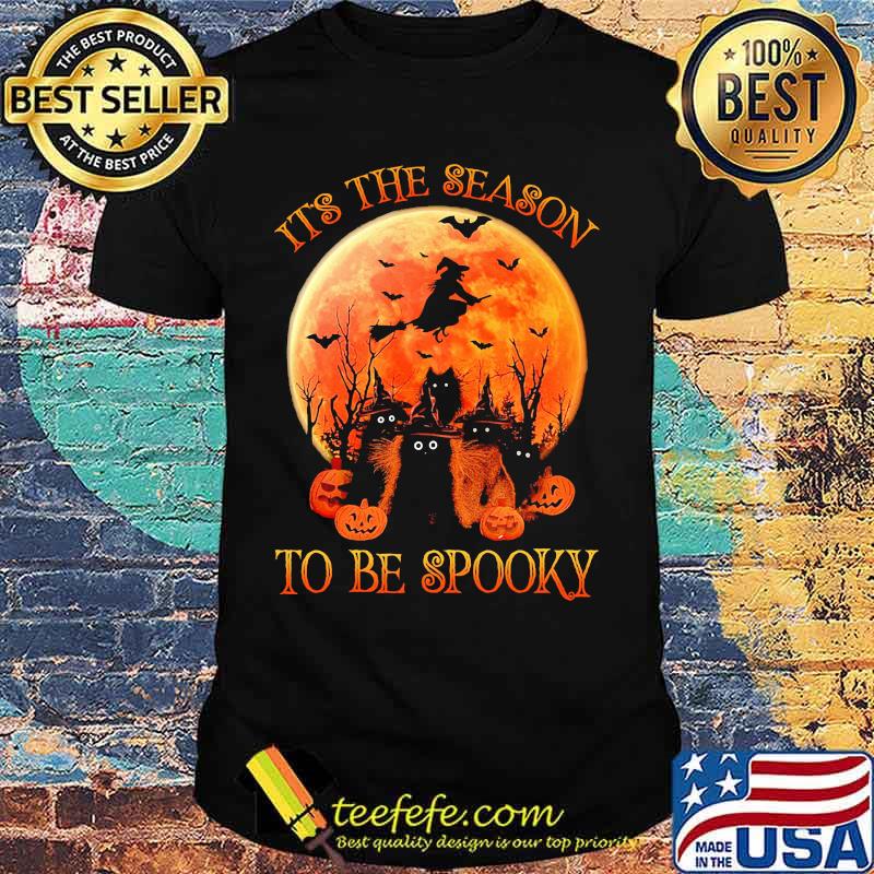 Halloween Cat It's the season to be spooky shirt