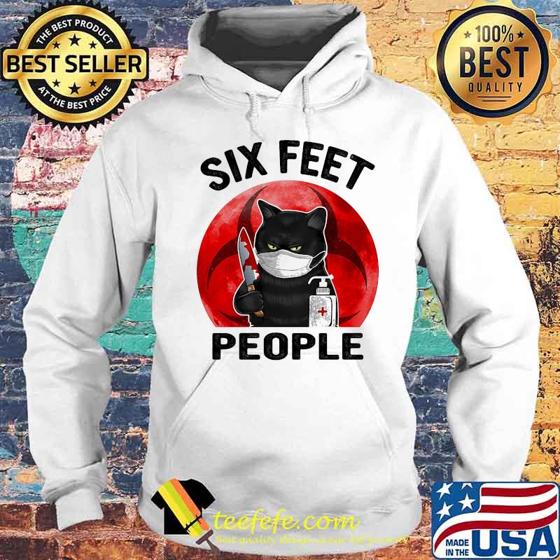 Halloween cat mask six feet people sunset s Hoodie Halloween cat mask six feet people sunset s Hoodie