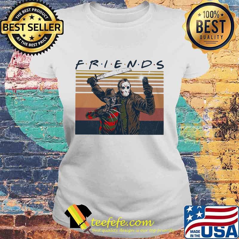 Halloween freddy krueger and michael myers friends vintage retro s Laides tee Halloween freddy krueger and michael myers friends vintage retro s Laides tee