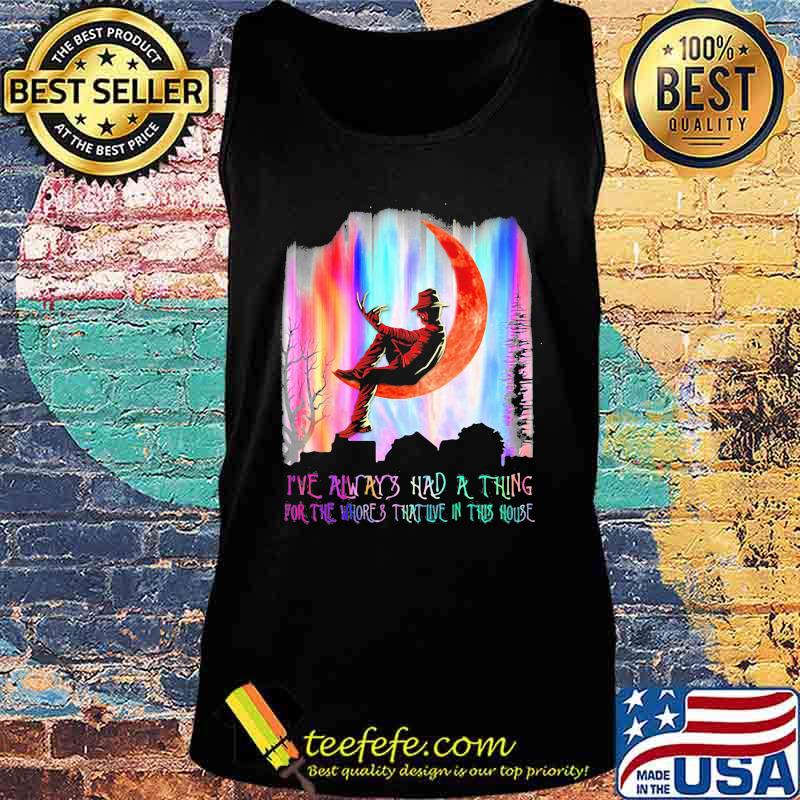 Halloween freddy krueger i've always had a thing for the whales that live in this love moon s Tank top Halloween freddy krueger i've always had a thing for the whales that live in this love moon s Tank top
