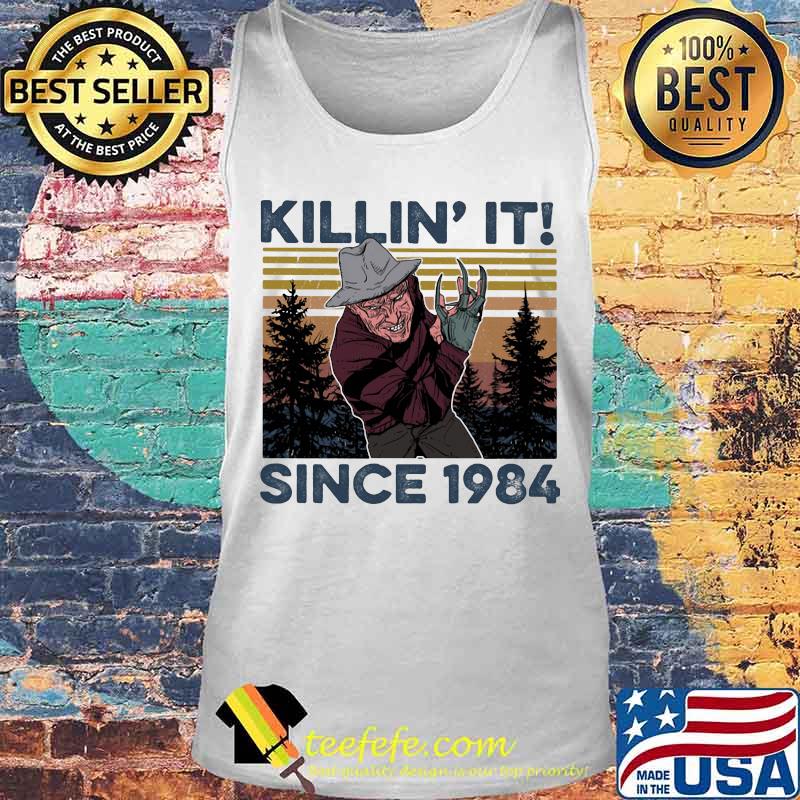Halloween freddy krueger killin it since 1978 vintage retro mountain s Tank top Halloween freddy krueger killin it since 1978 vintage retro mountain s Tank top