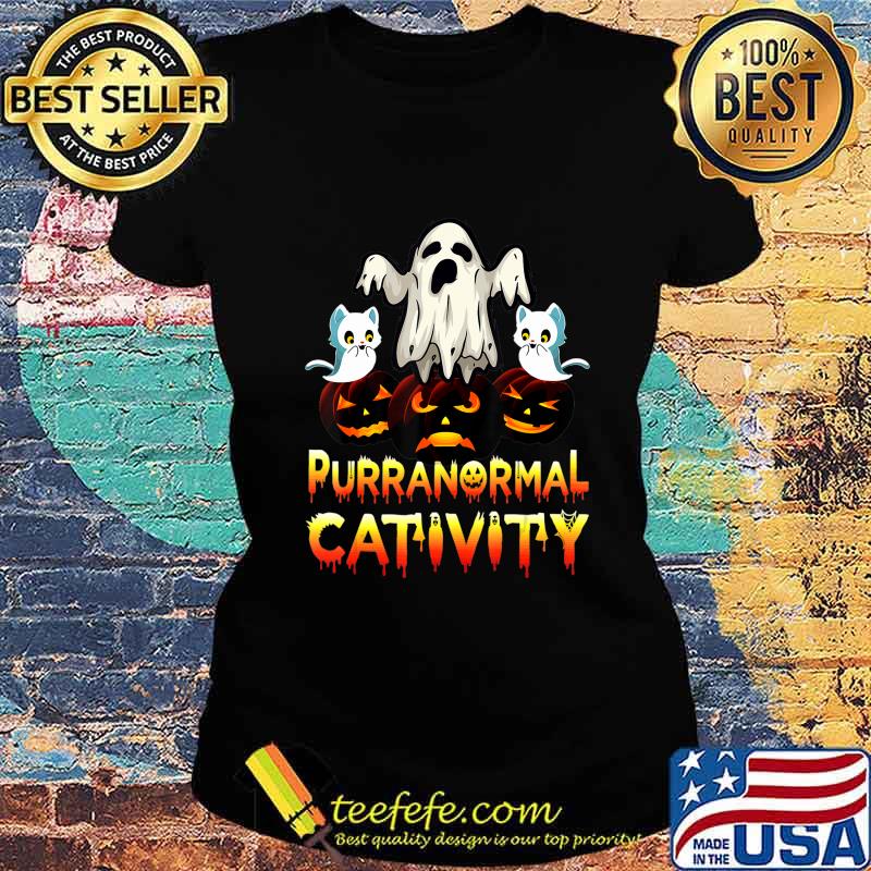 Halloween - Halloween Purranormal Cativity T-Shirt Ladies tee Halloween - Halloween Purranormal Cativity T-Shirt Ladies tee