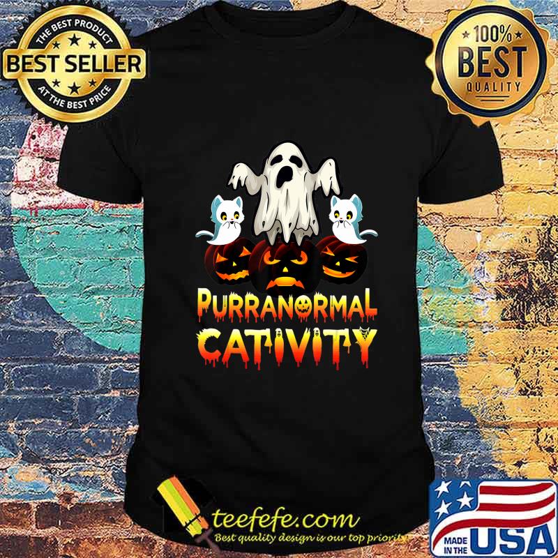 Halloween - Halloween Purranormal Cativity T-Shirt Halloween - Halloween Purranormal Cativity T-Shirt
