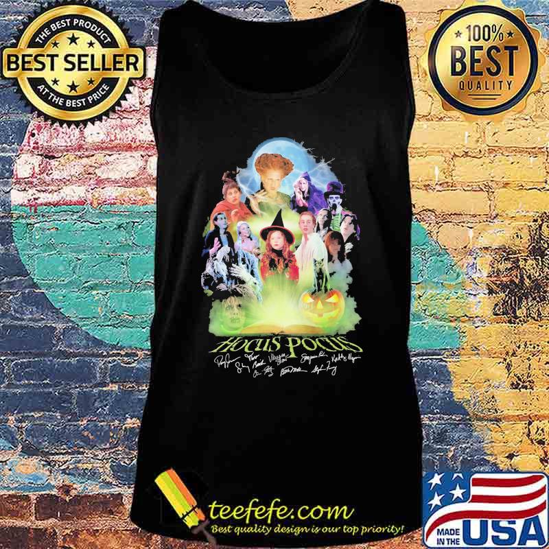 Halloween hocus pocus characters signatures s Tank top Halloween hocus pocus characters signatures s Tank top