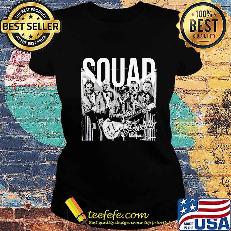 Halloween horror characters band squad s Ladies tee Halloween horror characters band squad s Ladies tee