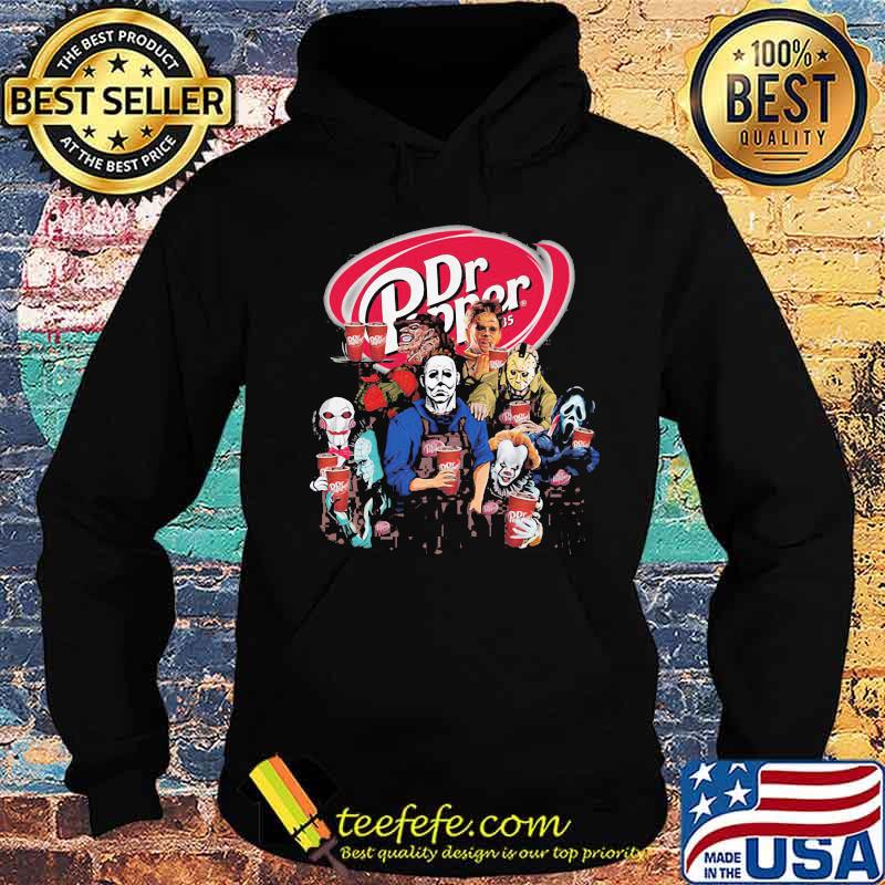 Halloween horror characters dr pepper logo s Hoodie Halloween horror characters dr pepper logo s Hoodie