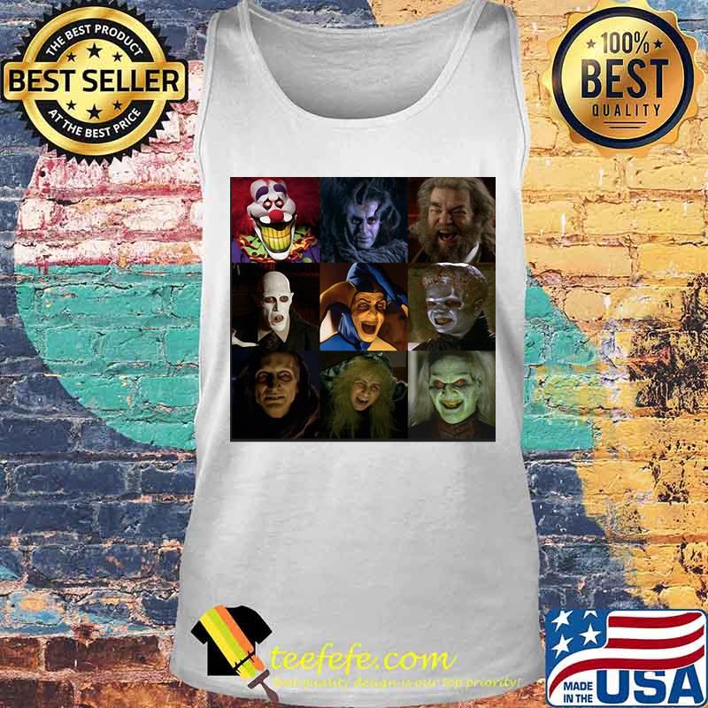 Halloween horror characters face s Tank top Halloween horror characters face s Tank top