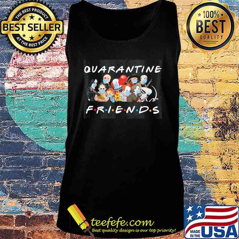 Halloween horror characters mask quarantine friends s Tank top Halloween horror characters mask quarantine friends s Tank top