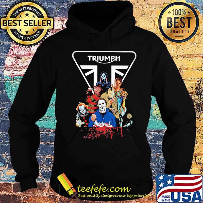 Halloween horror characters triumph logo s Hoodie Halloween horror characters triumph logo s Hoodie