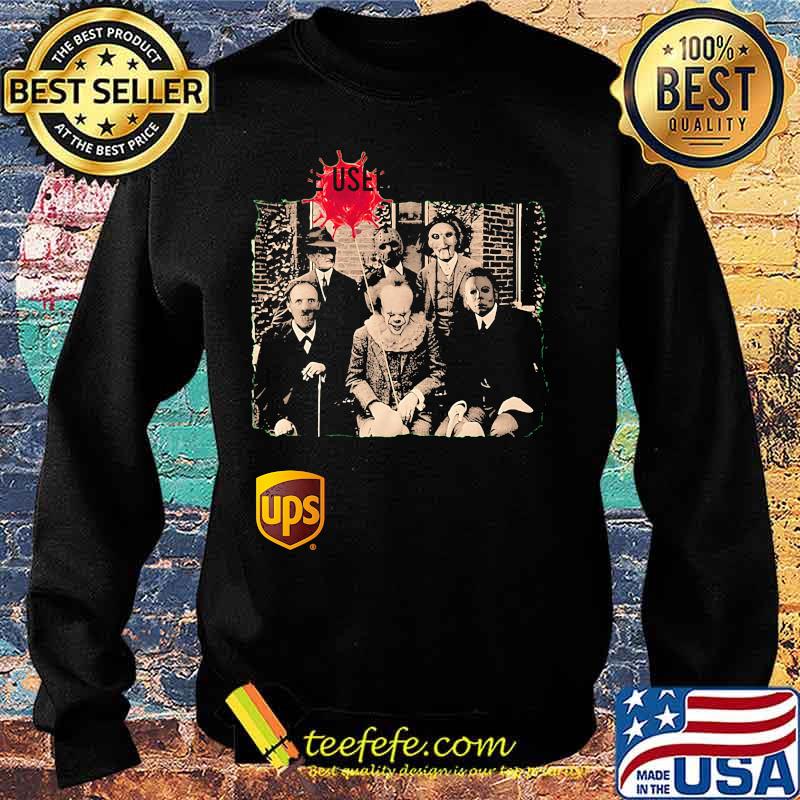 Halloween horror characters use ups s Sweater Halloween horror characters use ups s Sweater