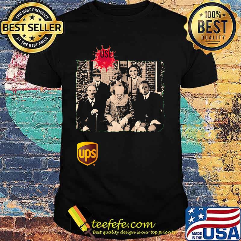 Halloween horror characters use ups shirt Halloween horror characters use ups shirt