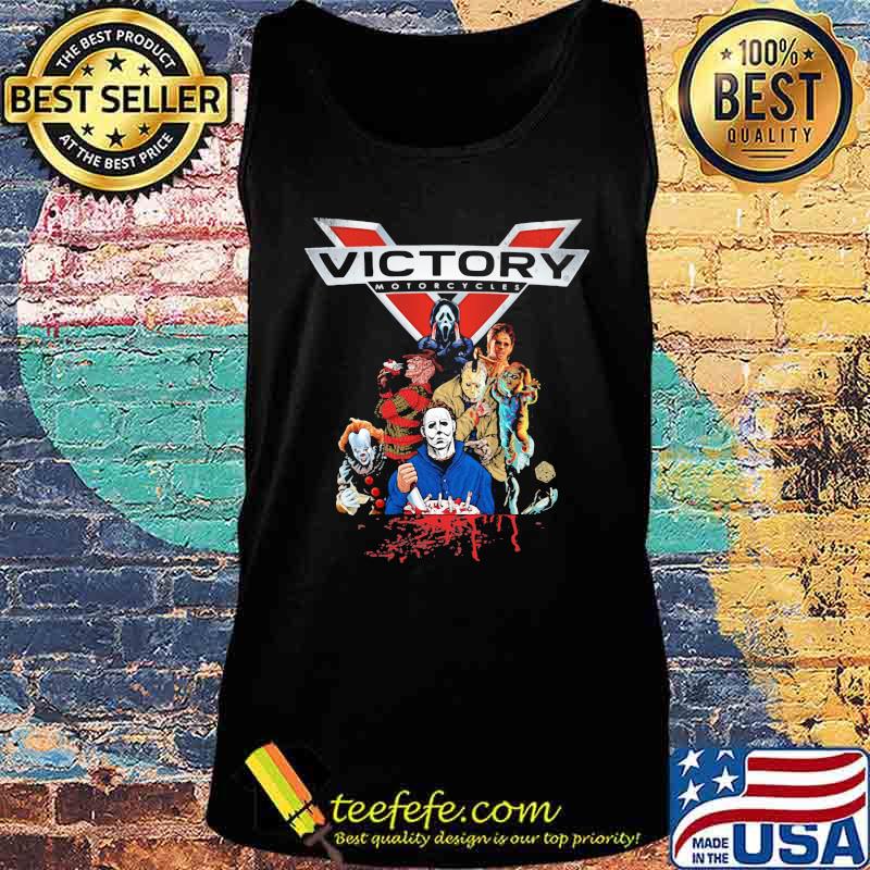 Halloween horror characters victory motorcycle logo s Tank top Halloween horror characters victory motorcycle logo s Tank top