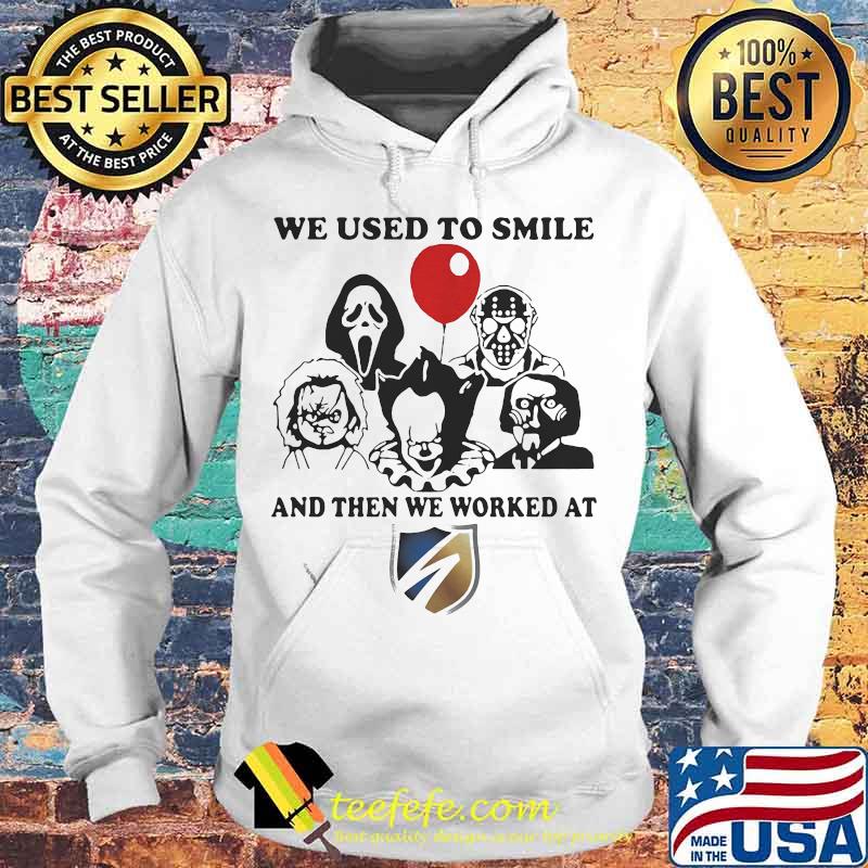 Halloween horror characters we used to smile and then we worked at swift s Hoodie Halloween horror characters we used to smile and then we worked at swift s Hoodie