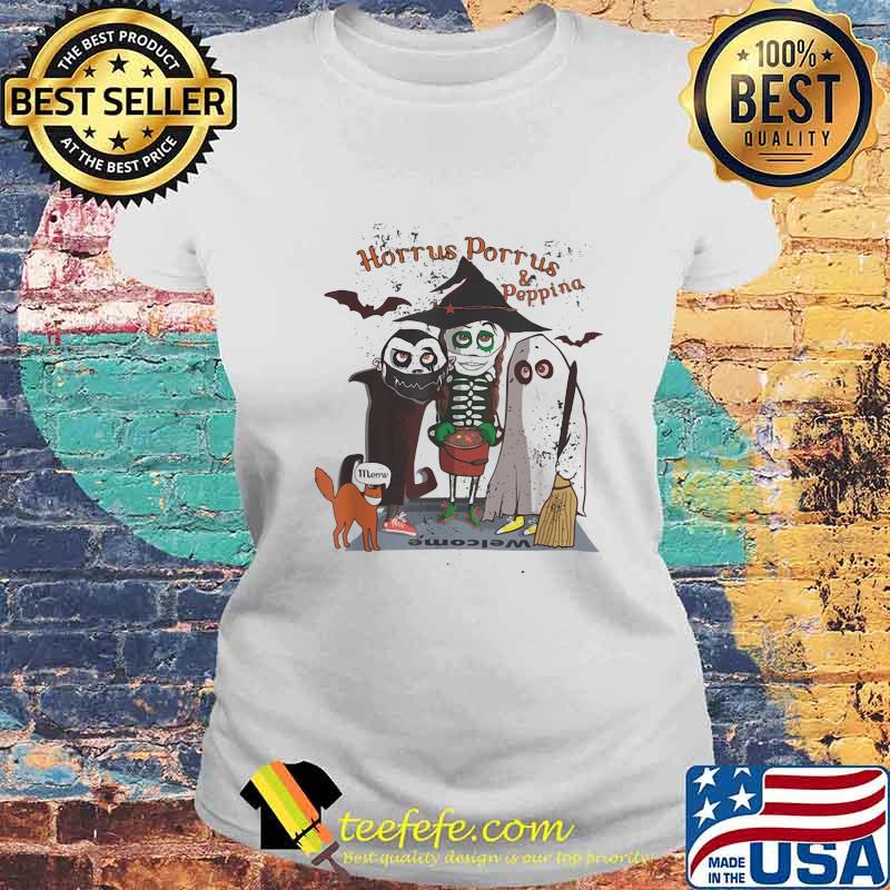 Halloween horror porus and poppins s Laides tee Halloween horror porus and poppins s Laides tee