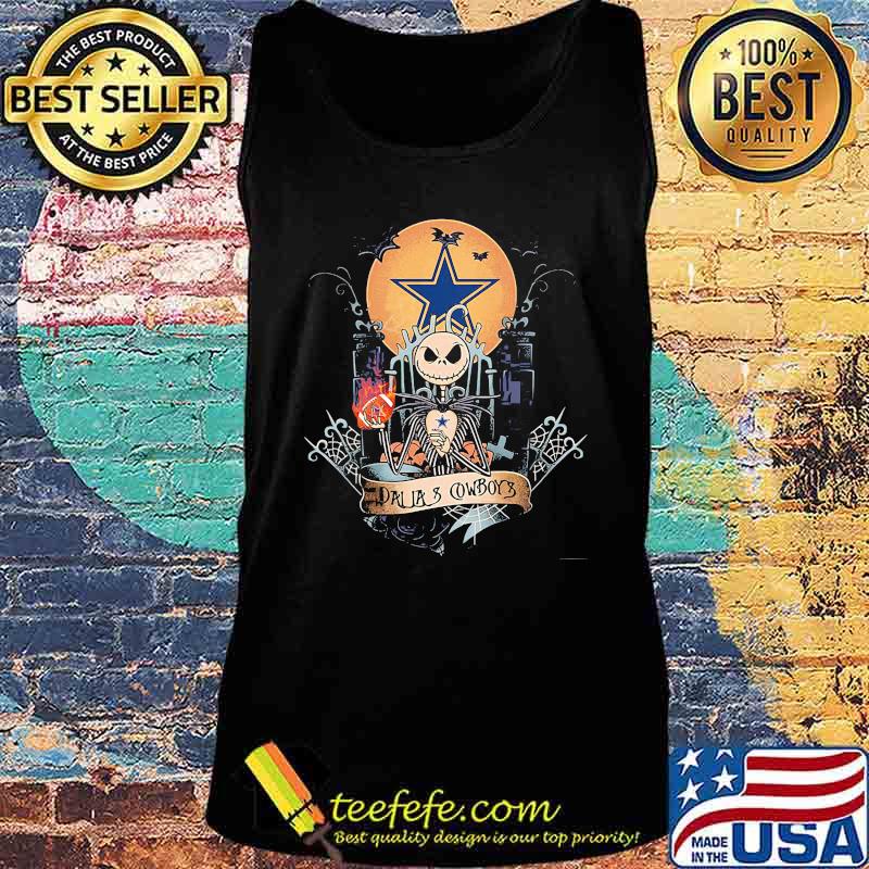 Halloween jack skellington dallas cowboys moon s Tank top Halloween jack skellington dallas cowboys moon s Tank top