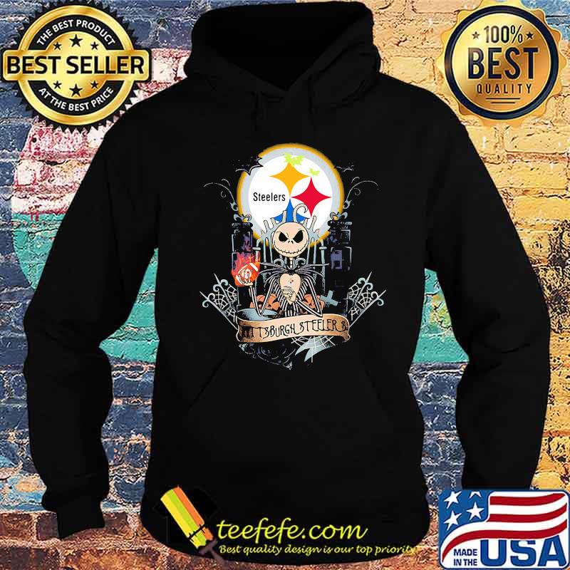 Halloween jack skellington pittsburgh steelers moon s Hoodie Halloween jack skellington pittsburgh steelers moon s Hoodie