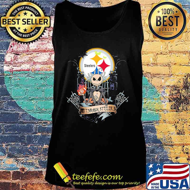Halloween jack skellington pittsburgh steelers moon s Tank top Halloween jack skellington pittsburgh steelers moon s Tank top