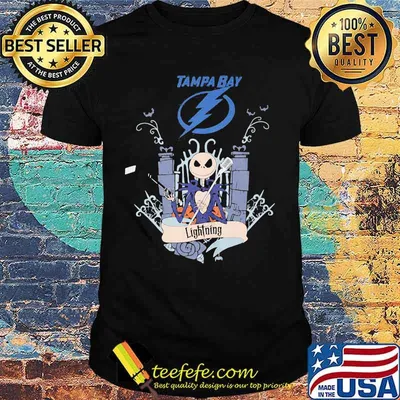 Halloween jack skellington tampa bay lightning shirt