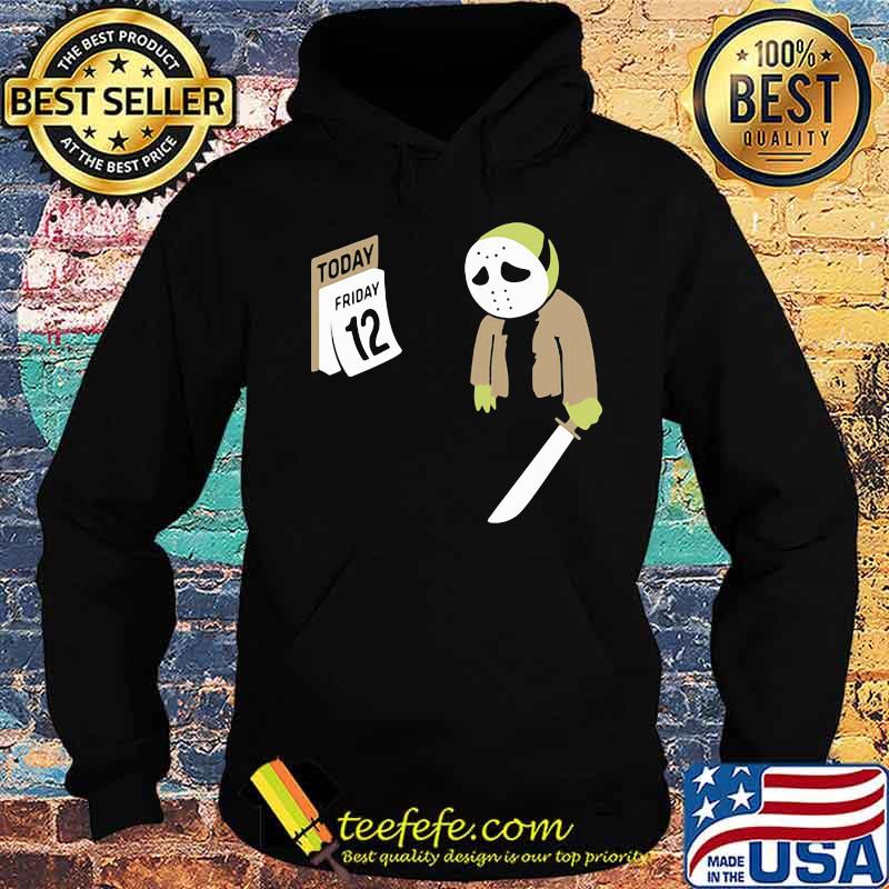 Halloween jason voorhees holding knife today friday 12 s Hoodie Halloween jason voorhees holding knife today friday 12 s Hoodie