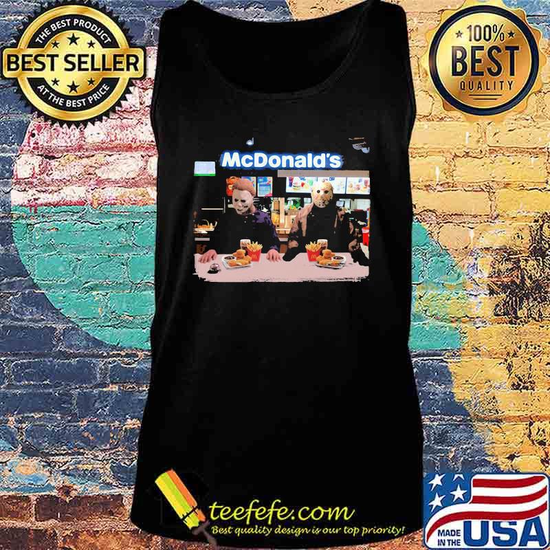 Halloween jason voorhees michael myers mcdonald's s Tank top Halloween jason voorhees michael myers mcdonald's s Tank top