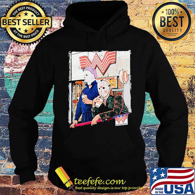 Halloween jason voorhees michael myers whataburger s Hoodie Halloween jason voorhees michael myers whataburger s Hoodie