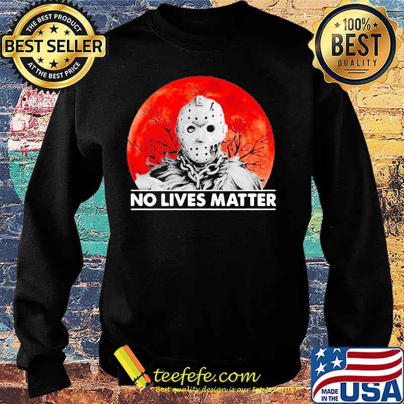 Halloween jason voorhees no lives matter sunset s Sweater Halloween jason voorhees no lives matter sunset s Sweater