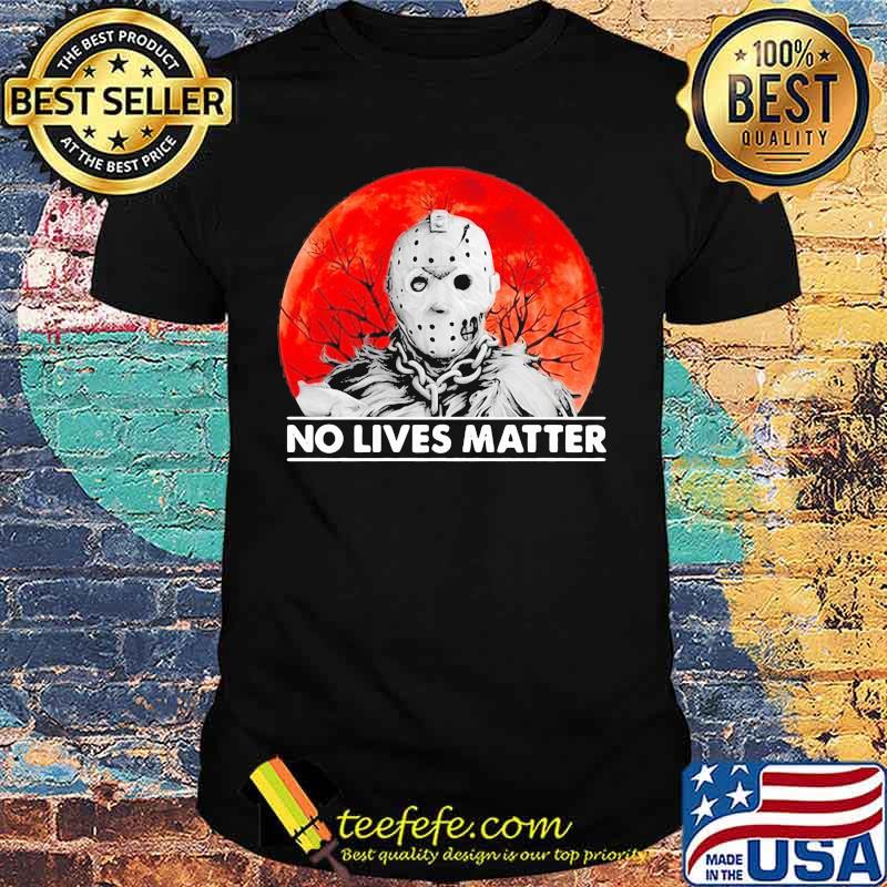 Halloween jason voorhees no lives matter sunset shirt Halloween jason voorhees no lives matter sunset shirt