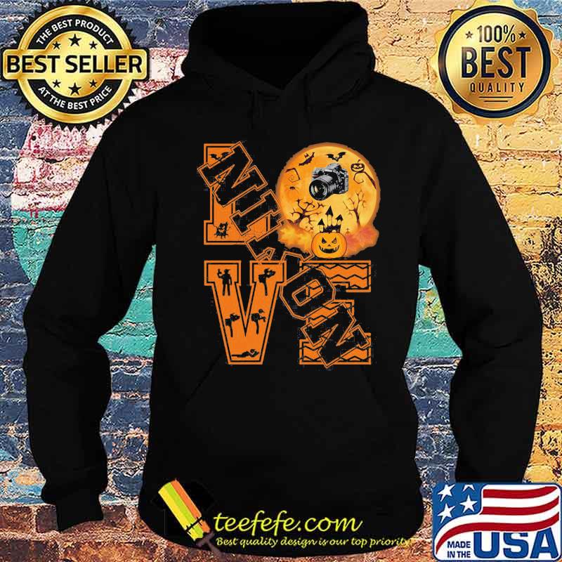Halloween love nikon camera moon s Hoodie Halloween love nikon camera moon s Hoodie