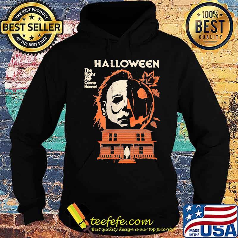 Halloween michael myers jack skellington the night he came home s Hoodie Halloween michael myers jack skellington the night he came home s Hoodie