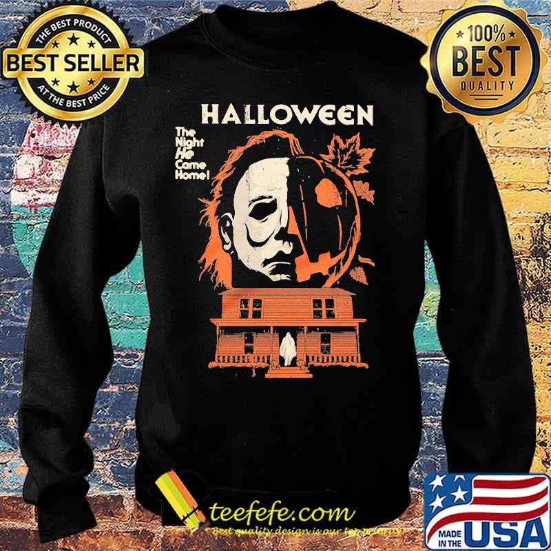 Halloween michael myers jack skellington the night he came home s Sweater Halloween michael myers jack skellington the night he came home s Sweater