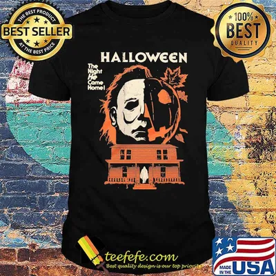 Halloween michael myers jack skellington the night he came home shirt