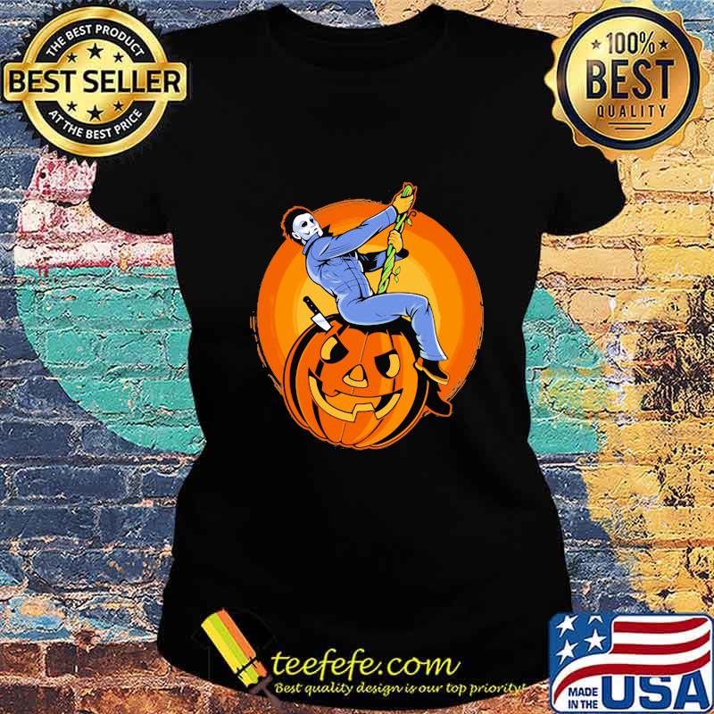 Halloween michael myers pumpkins s Ladies tee Halloween michael myers pumpkins s Ladies tee