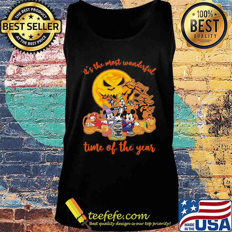 Halloween mickey mouse cartoon it's the most wonderful time of the year s Tank top Halloween mickey mouse cartoon it's the most wonderful time of the year s Tank top