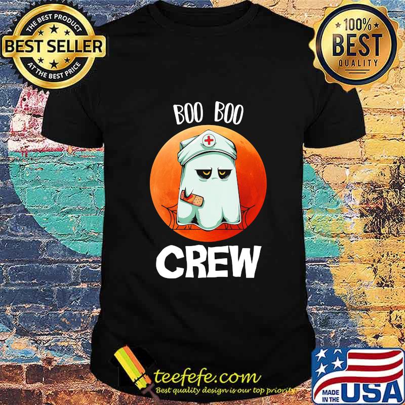 Halloween nurse boo boo crew sunset shirt