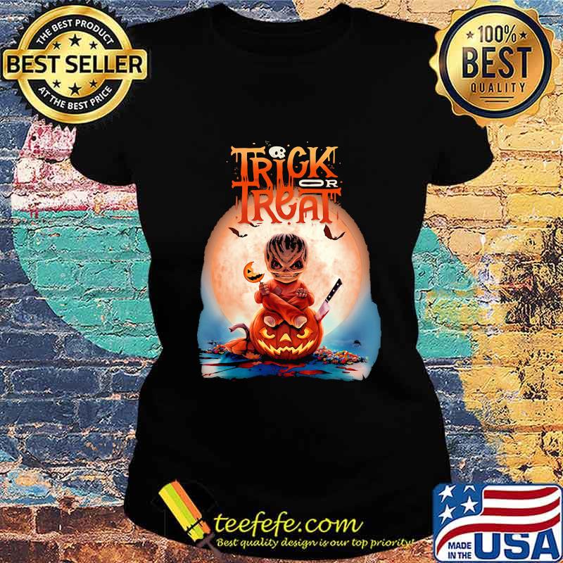Halloween satan trick or treat s Ladies tee Halloween satan trick or treat s Ladies tee