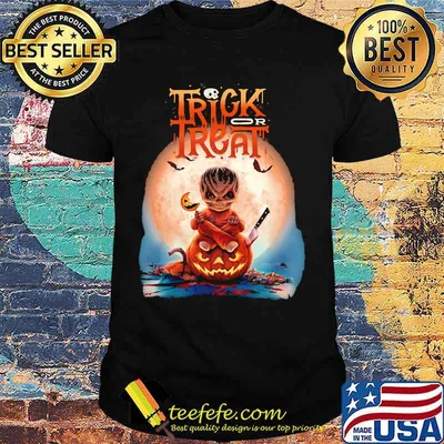 Halloween satan trick or treat shirt