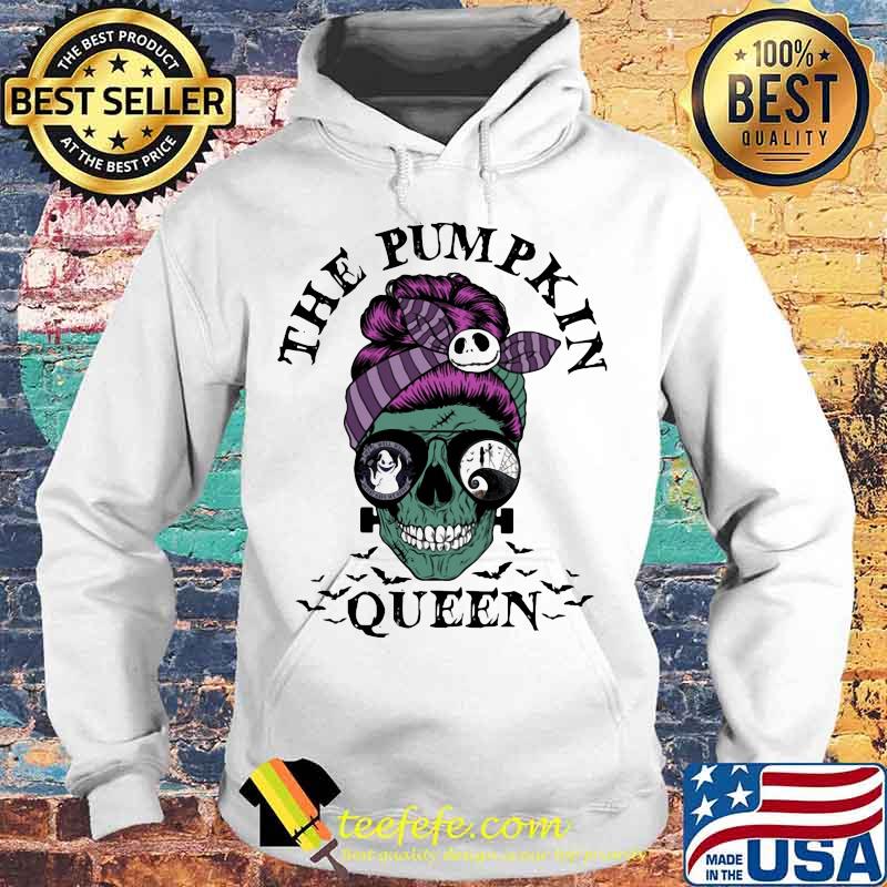 Halloween skull the pumpkin queen s Hoodie Halloween skull the pumpkin queen s Hoodie
