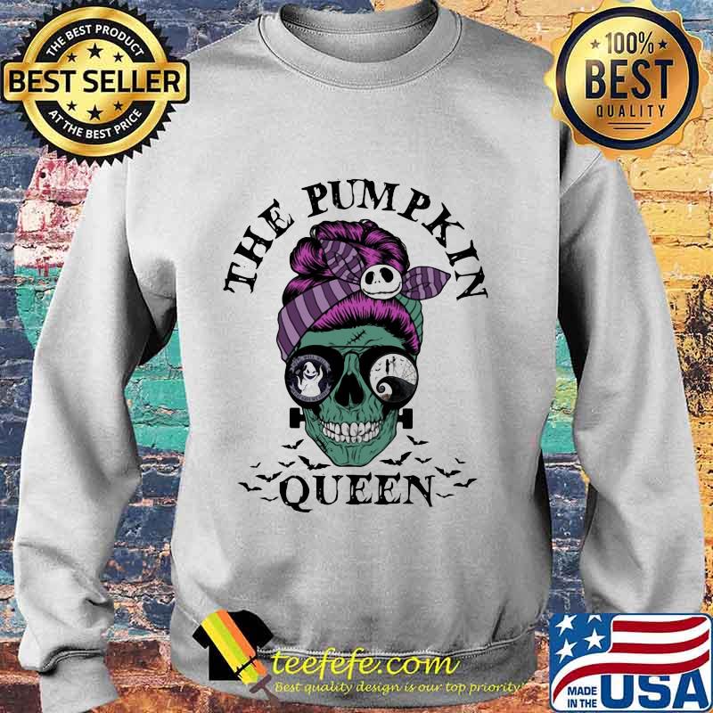 Halloween skull the pumpkin queen s Sweater Halloween skull the pumpkin queen s Sweater
