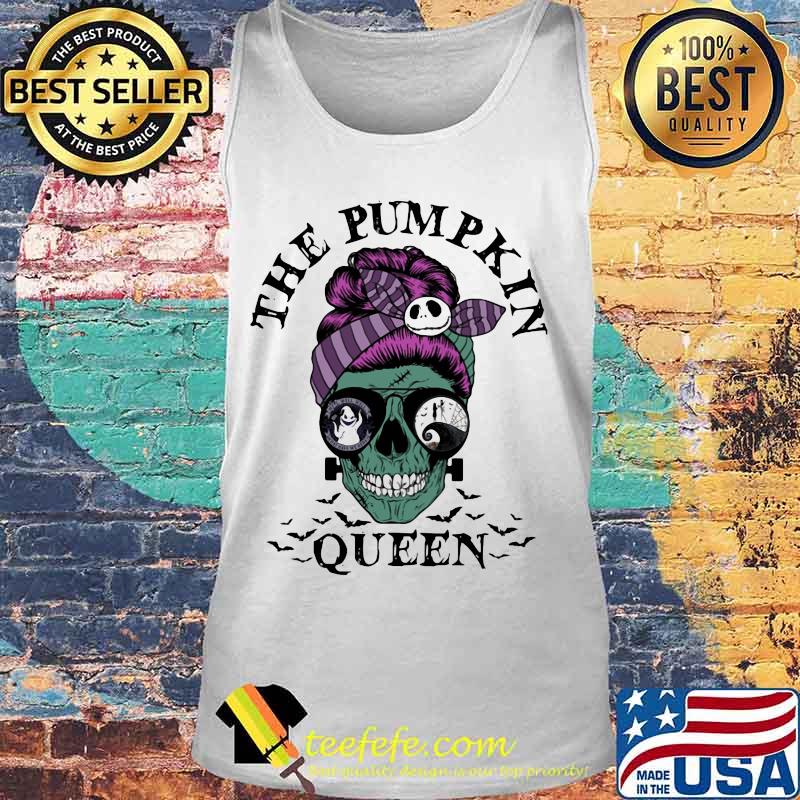 Halloween skull the pumpkin queen s Tank top Halloween skull the pumpkin queen s Tank top