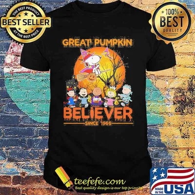 Halloween snoopy witch the peanuts believer since 1966 moon shirt
