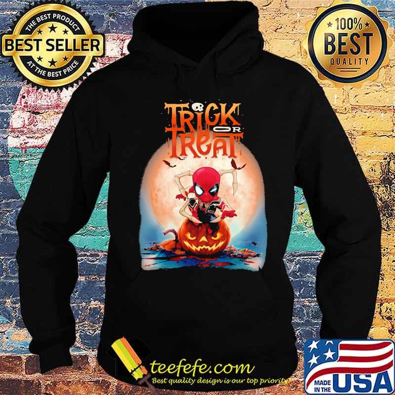 Halloween spiderman trick or treat pumpkins s Hoodie Halloween spiderman trick or treat pumpkins s Hoodie