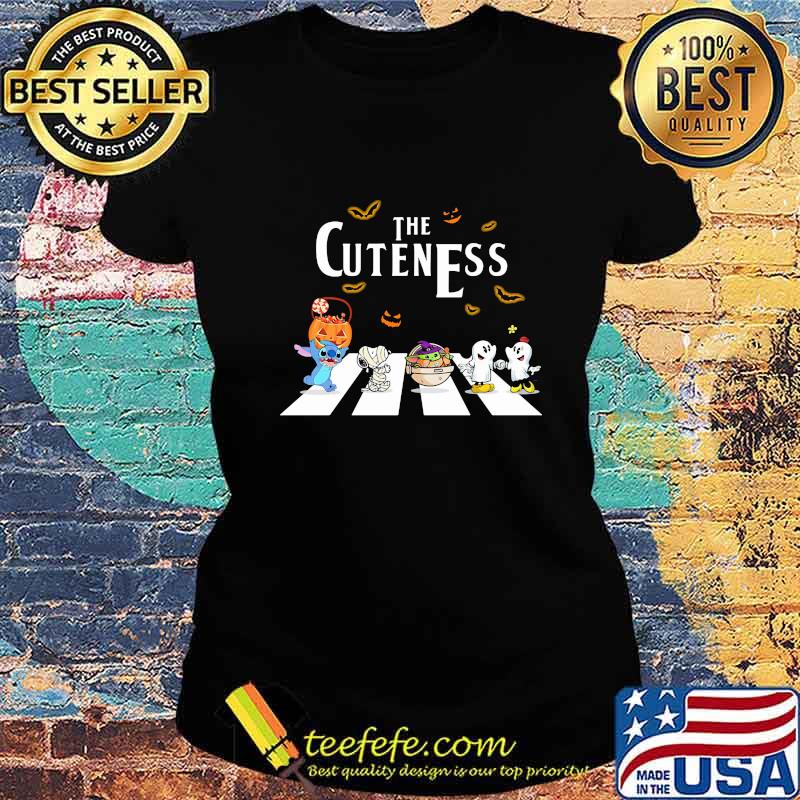 Halloween the cuteness crossing the line s Ladies tee Halloween the cuteness crossing the line s Ladies tee