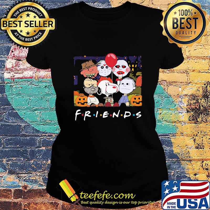 Halloween the peanuts horror characters friends s Ladies tee Halloween the peanuts horror characters friends s Ladies tee