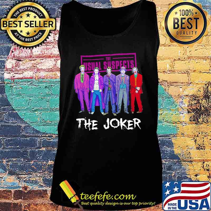 Halloween the usual suspects the joker characters s Tank top Halloween the usual suspects the joker characters s Tank top