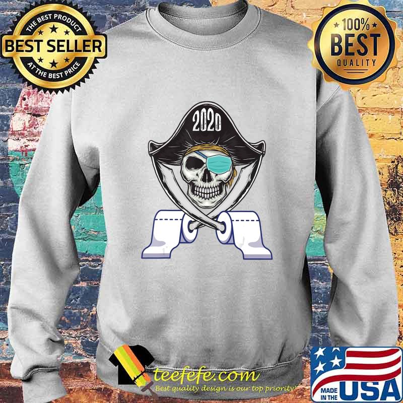 Halloween Toilet paper Skull mask Pirate Boys Girls Kids T-Shirt Sweater Halloween Toilet paper Skull mask Pirate Boys Girls Kids T-Shirt Sweater
