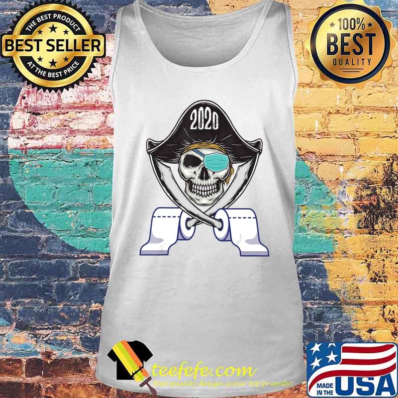 Halloween Toilet paper Skull mask Pirate Boys Girls Kids T-Shirt Tank top Halloween Toilet paper Skull mask Pirate Boys Girls Kids T-Shirt Tank top