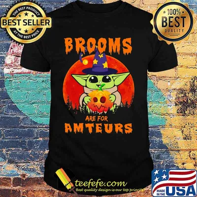 Halloween witch brooms are for amateurs sunset shirt