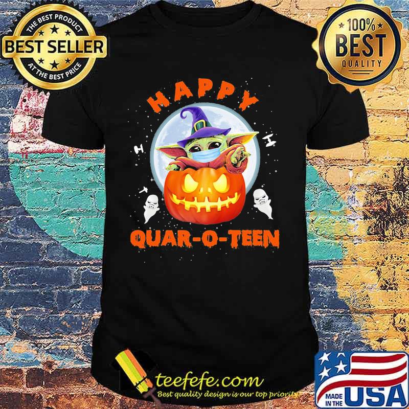 Halloween witch happy quar-o-teen shirt Halloween witch happy quar-o-teen shirt