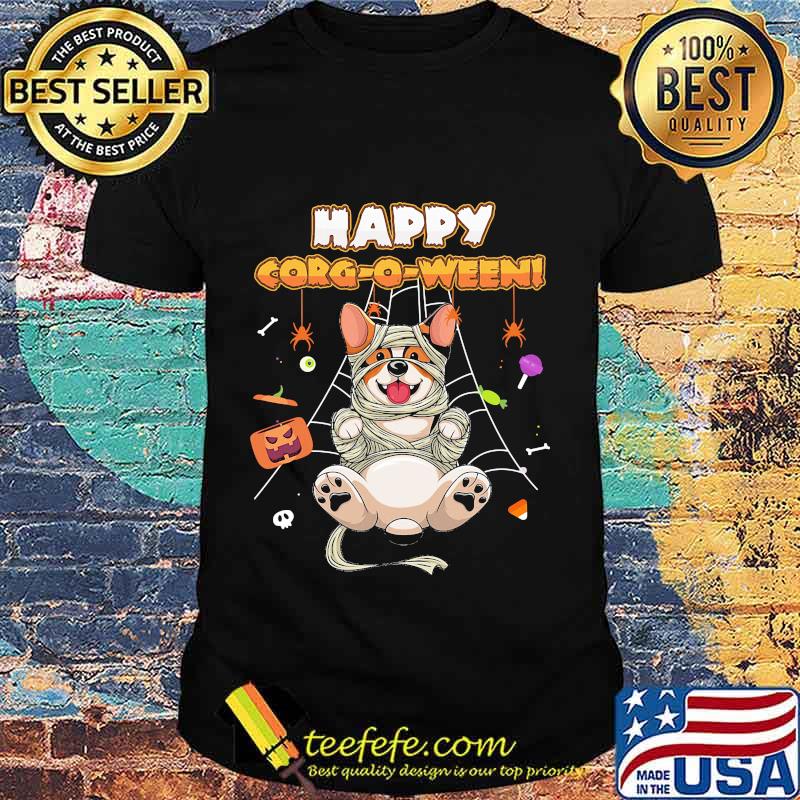 Happy Corgoween Happy Corgi Halloween Shirt Happy Corgoween Happy Corgi Halloween Shirt