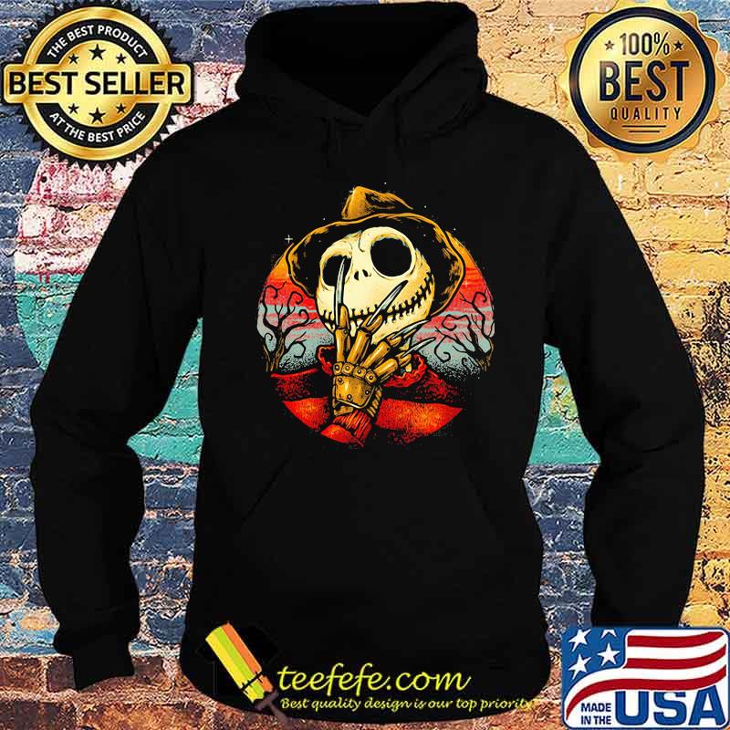 Happy halloween freddy krueger jack skellington vintage s Hoodie Happy halloween freddy krueger jack skellington vintage s Hoodie